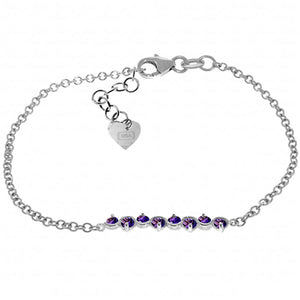 Subtle Radiance Amethyst Bracelet