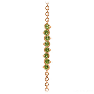 Subtle Radiance Peridot Bracelet