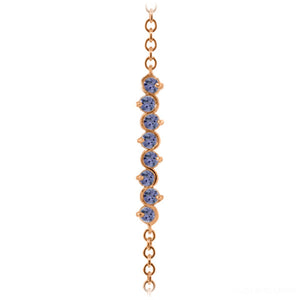 Subtle Radiance Tanzanite Bracelet
