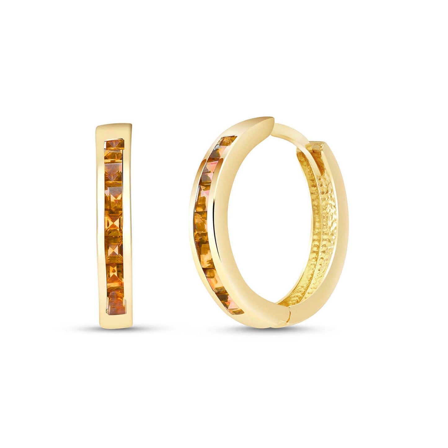 Infinite Spark Citrine Earrings