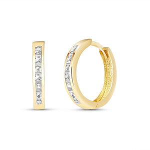 Infinite Spark White Topaz Earrings