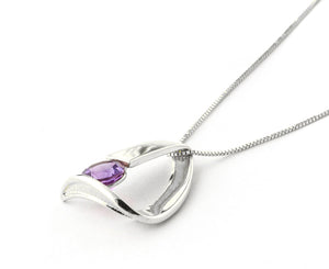 Zen Charm Amethyst Necklace