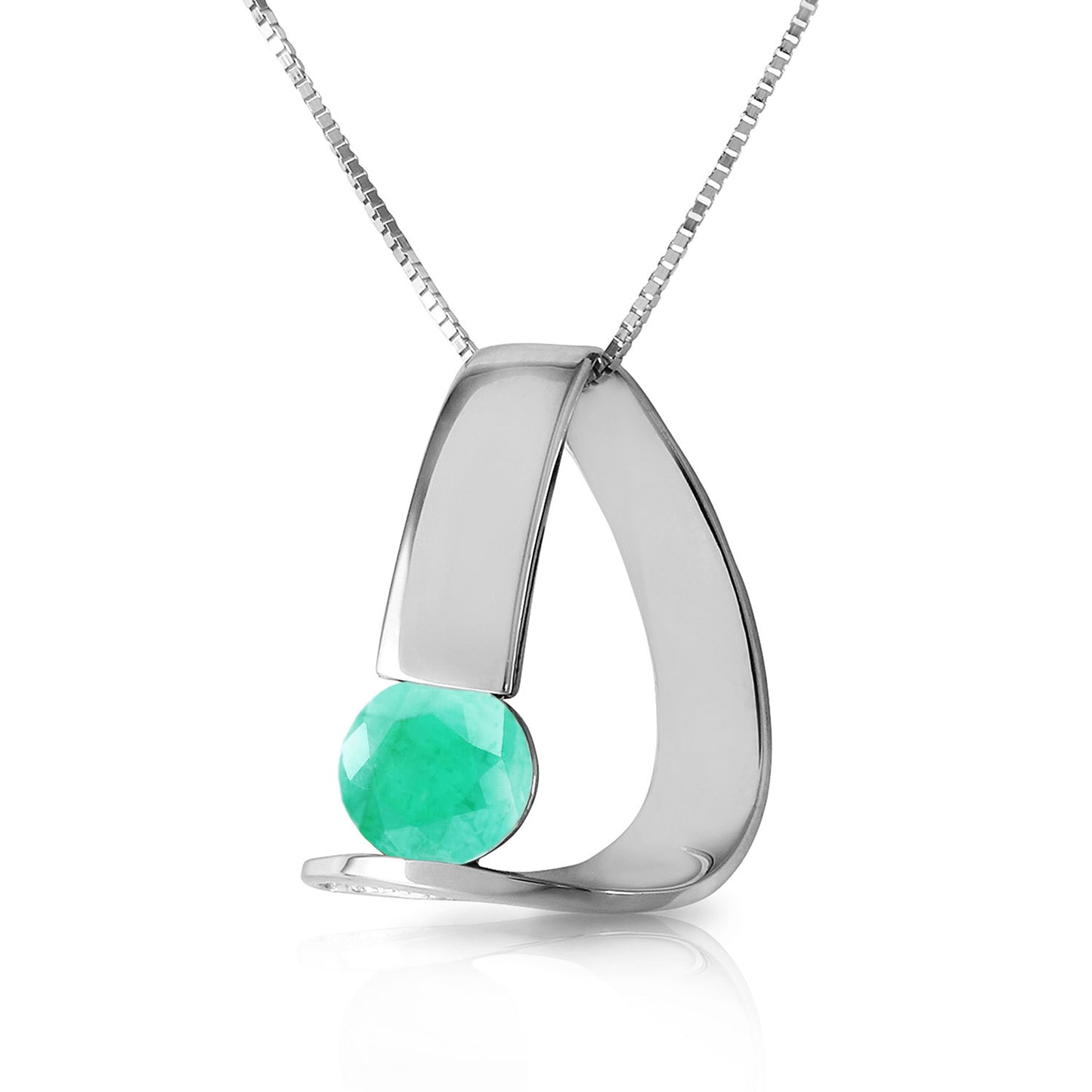 Zen Charm Emerald Necklace