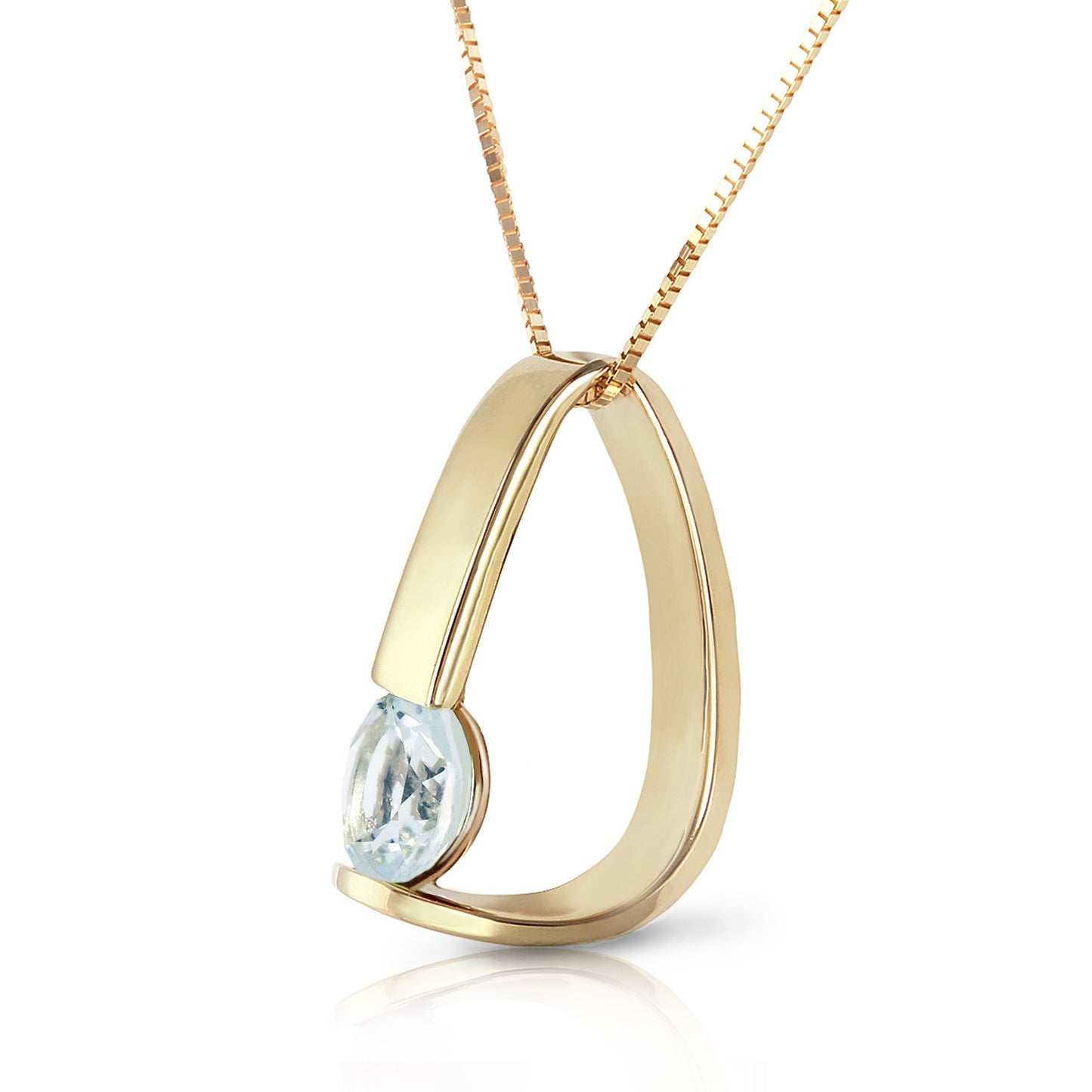 Zen Charm Aquamarine Necklace