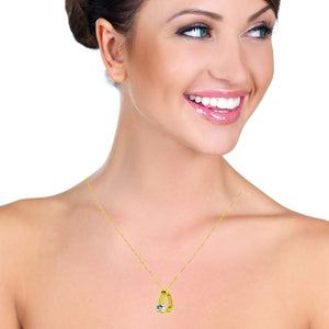 Zen Charm Aquamarine Necklace