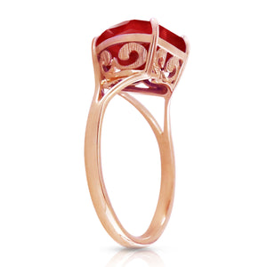 Lovers Heart Ruby Ring