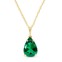 Hidden Light Emerald Necklace