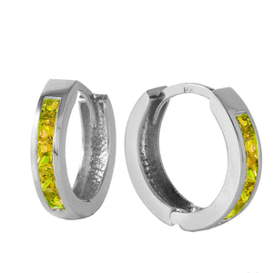 Celestial Sparkle Peridot Earrings