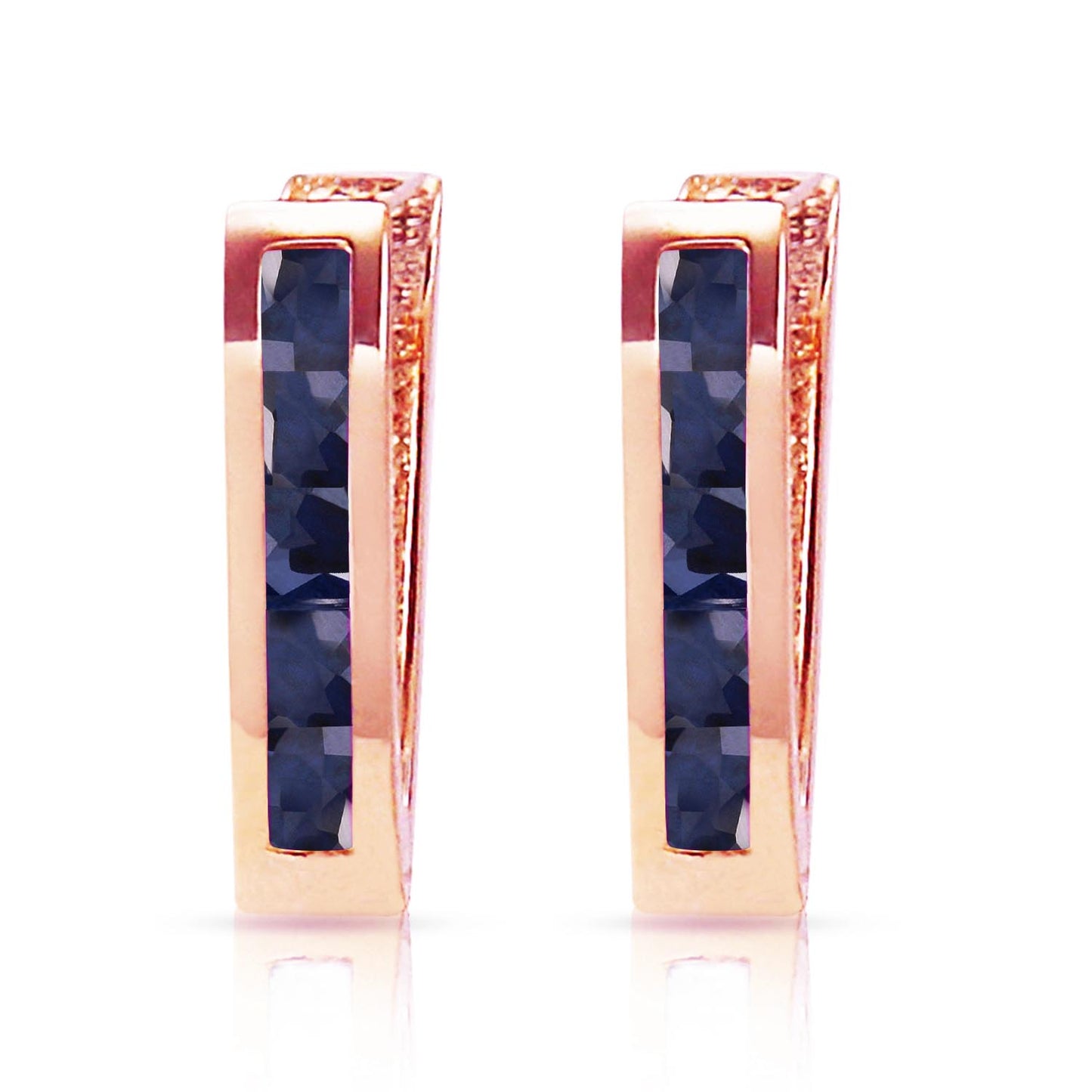 Huggie Haven Sapphire Earrings