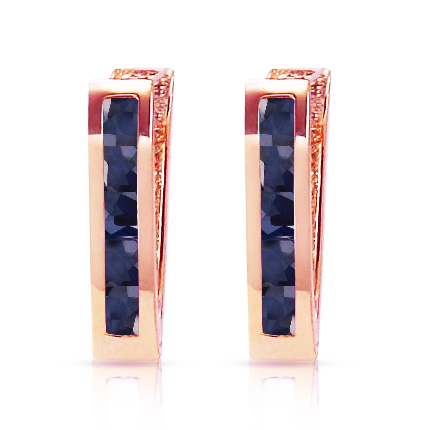 Huggie Haven Sapphire Earrings