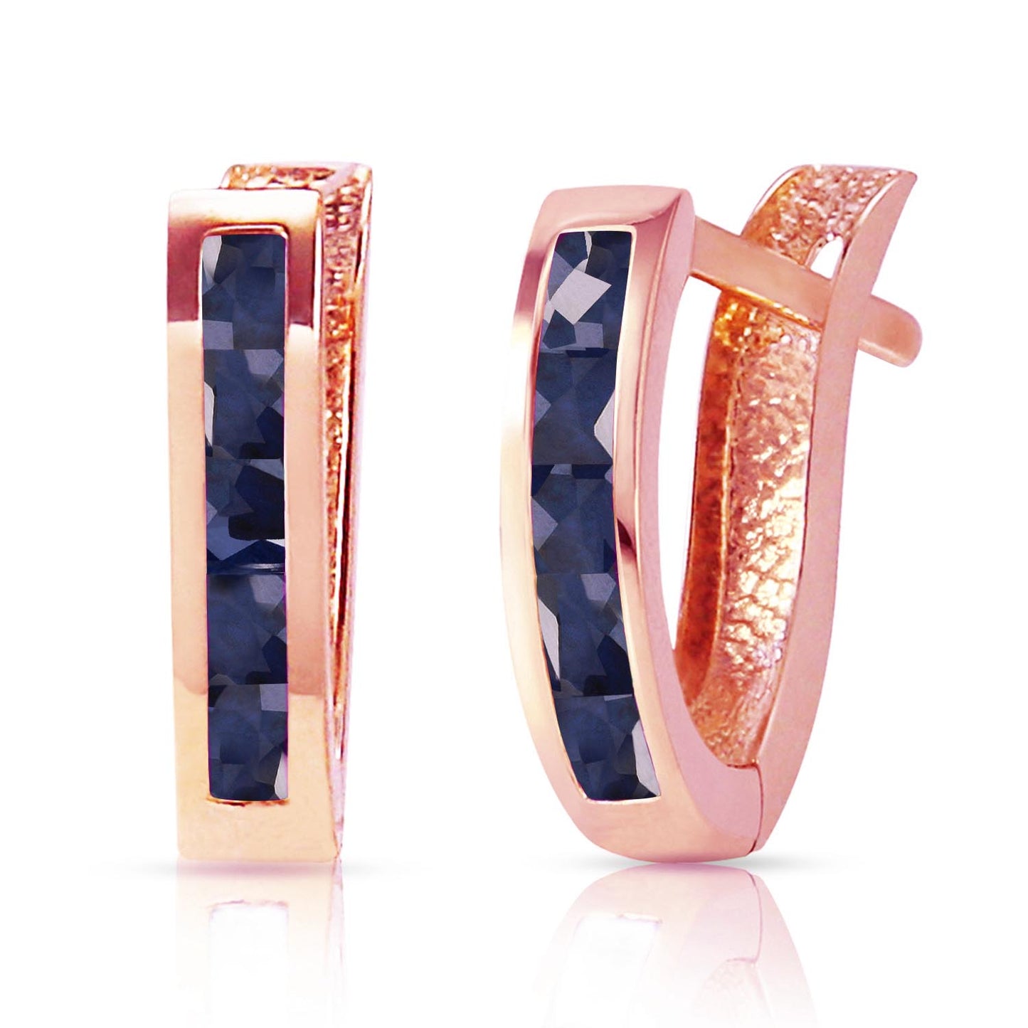 Huggie Haven Sapphire Earrings