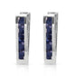 Huggie Haven Sapphire Earrings