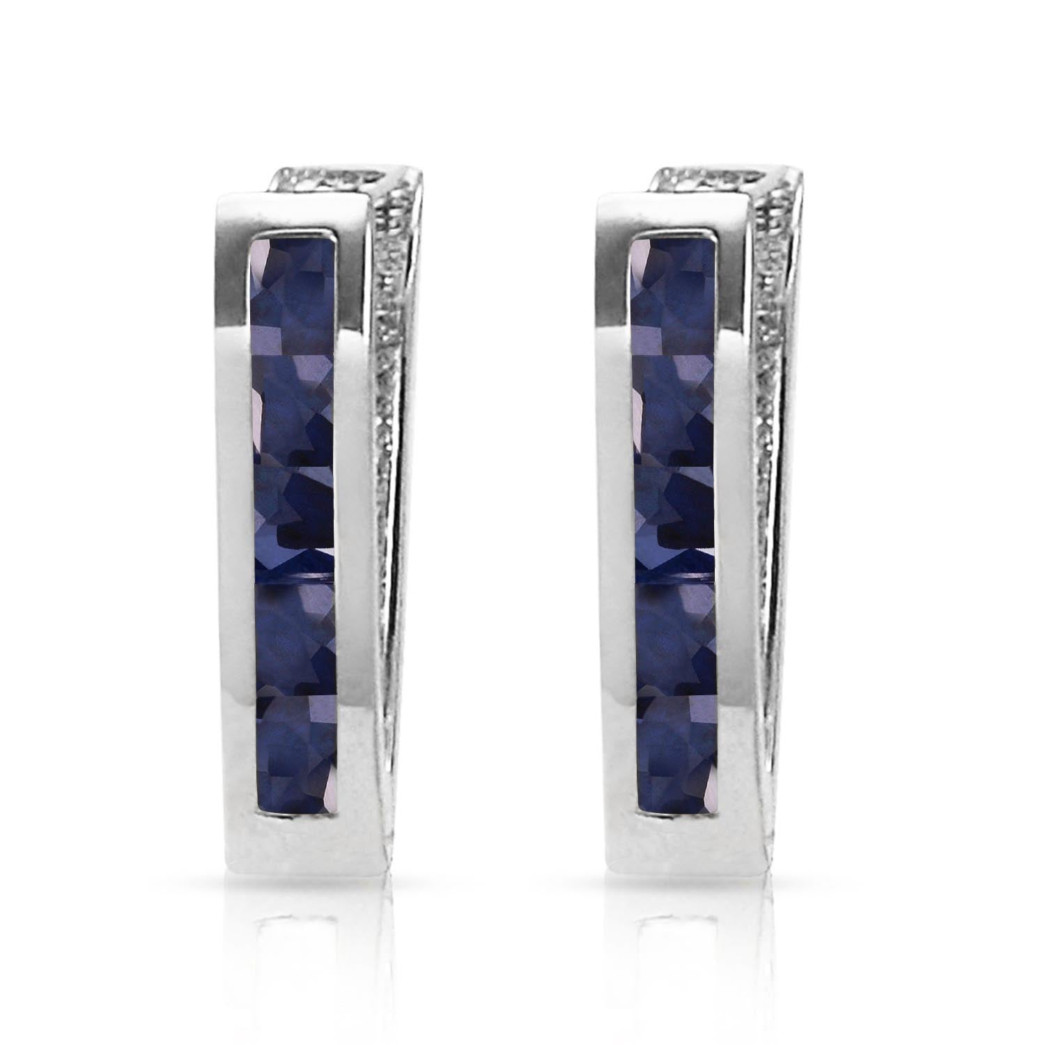 Huggie Haven Sapphire Earrings