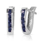 Huggie Haven Sapphire Earrings