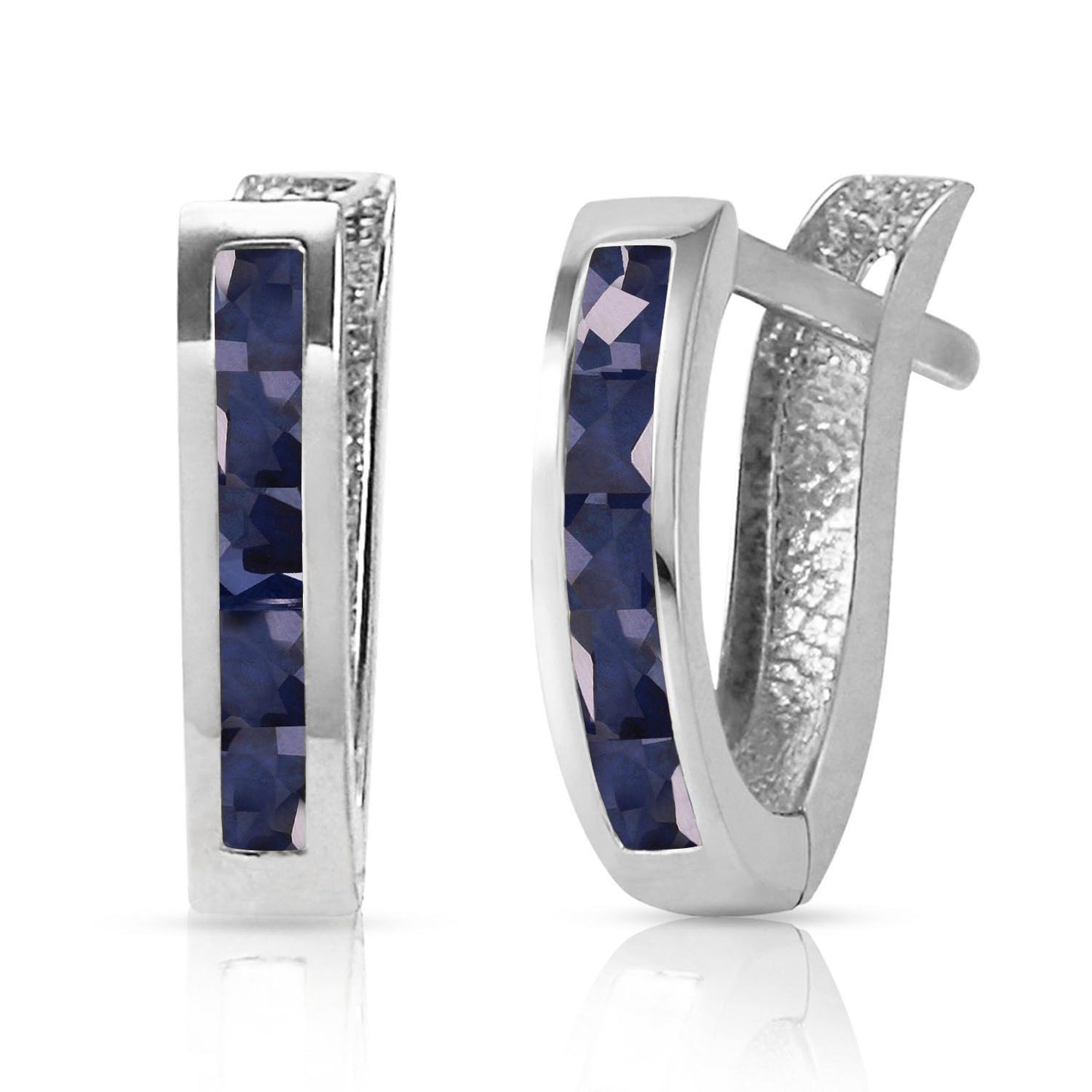 Huggie Haven Sapphire Earrings