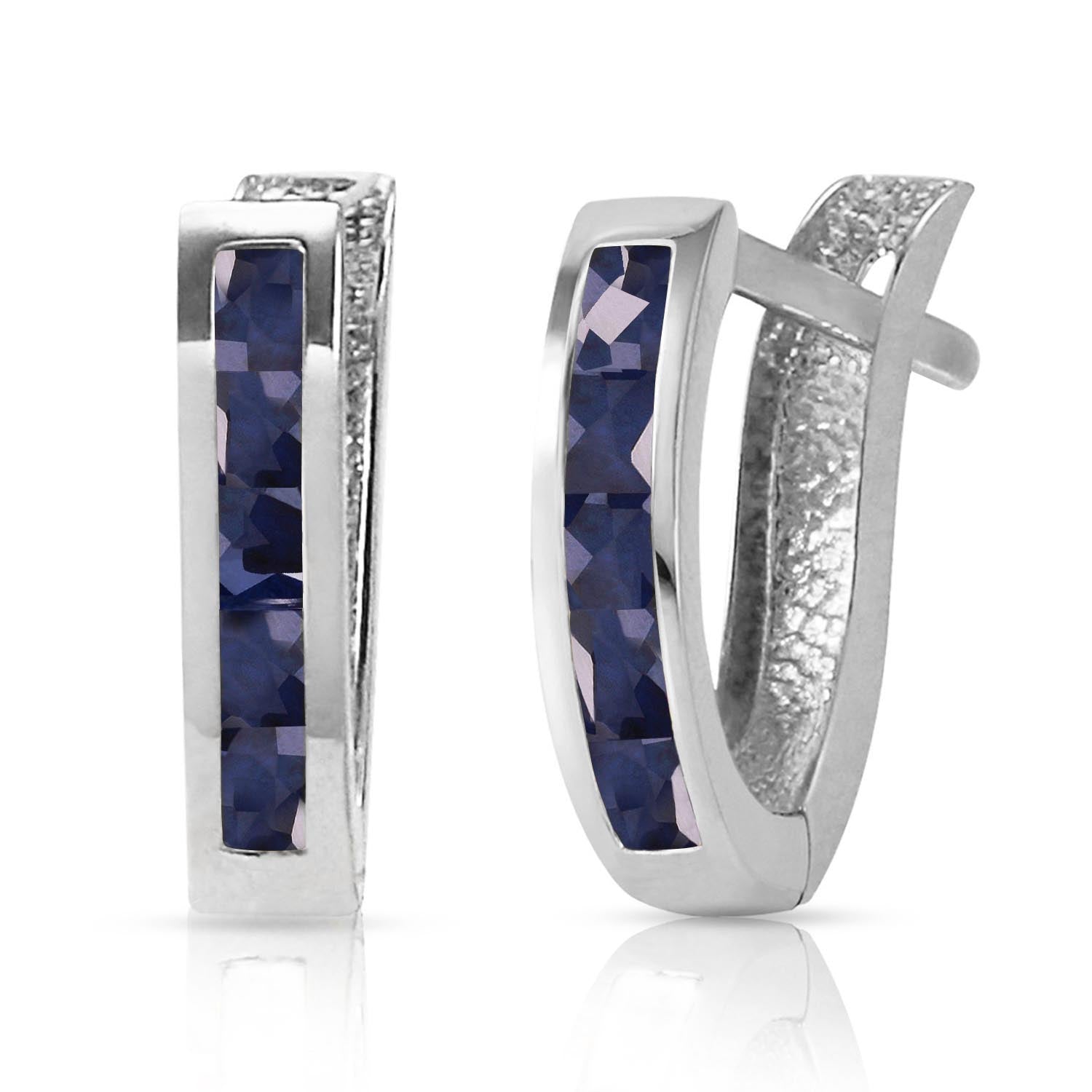 Huggie Haven Sapphire Earrings