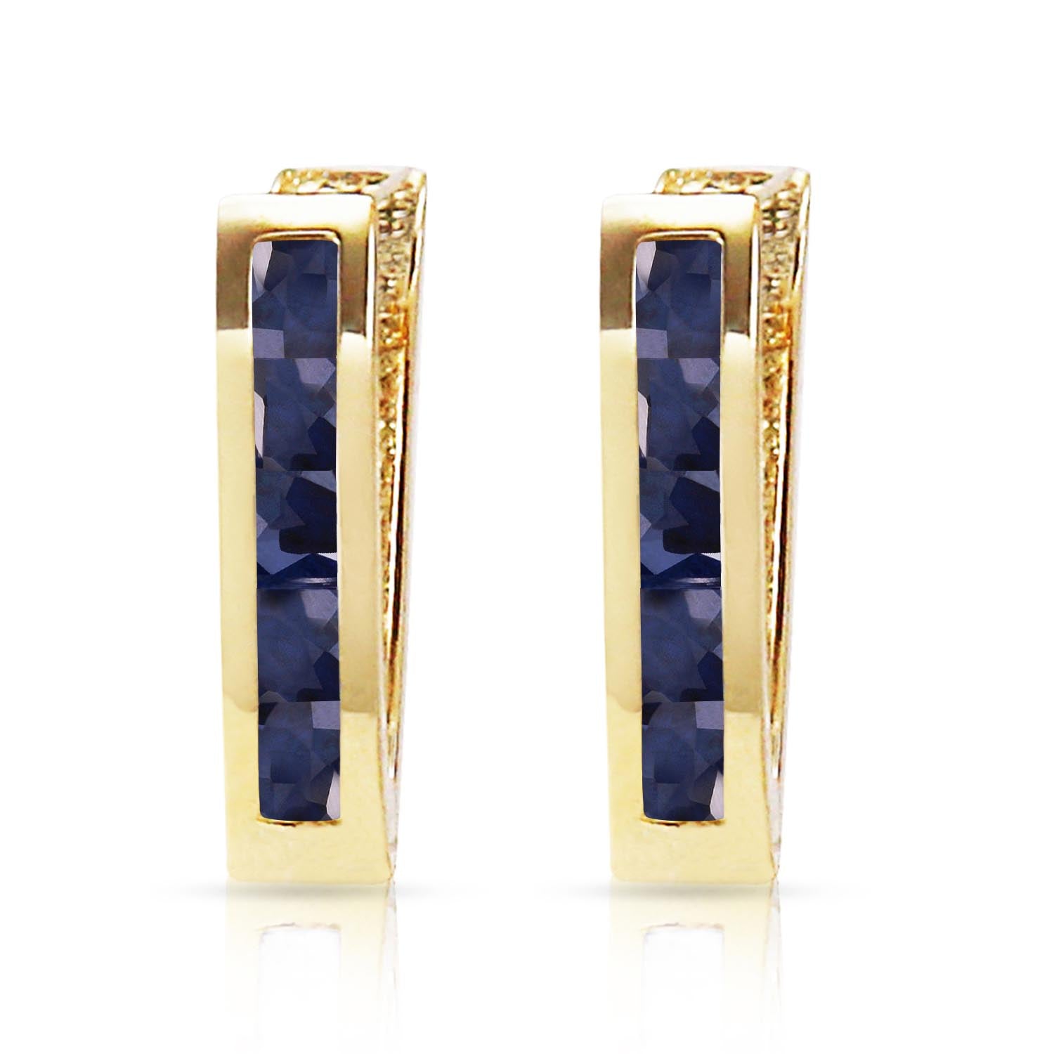 Huggie Haven Sapphire Earrings