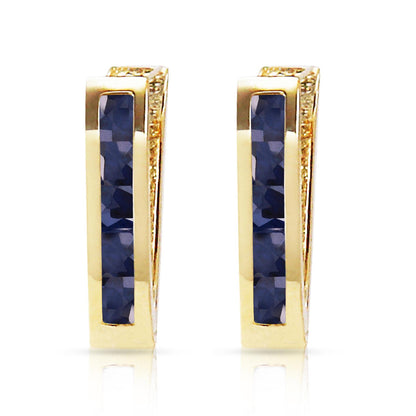Huggie Haven Sapphire Earrings
