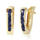 Huggie Haven Sapphire Earrings