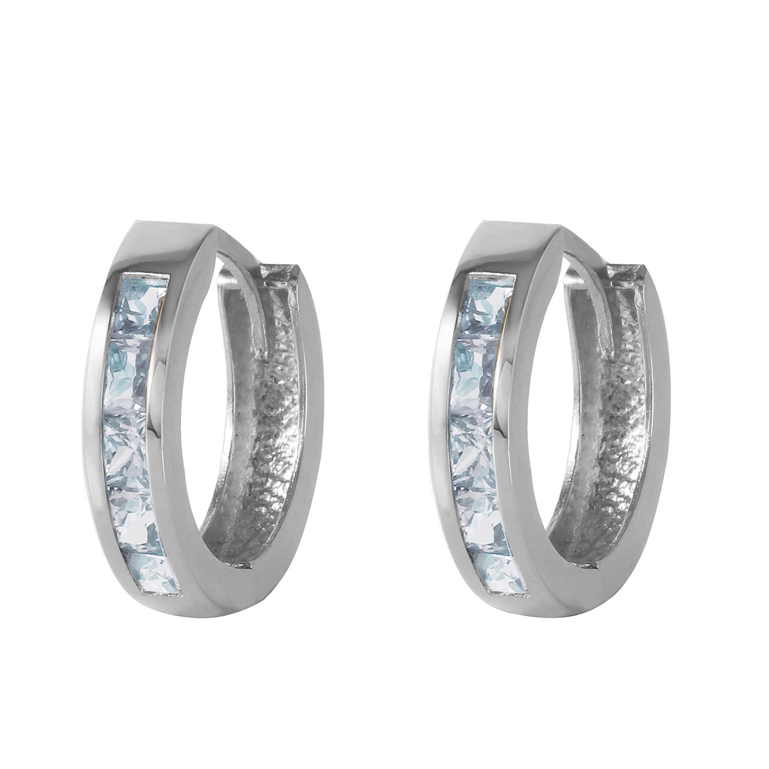 Celestial Sparkle Aquamarine Earrings
