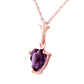 Eternal Love Purple Amethyst Necklace