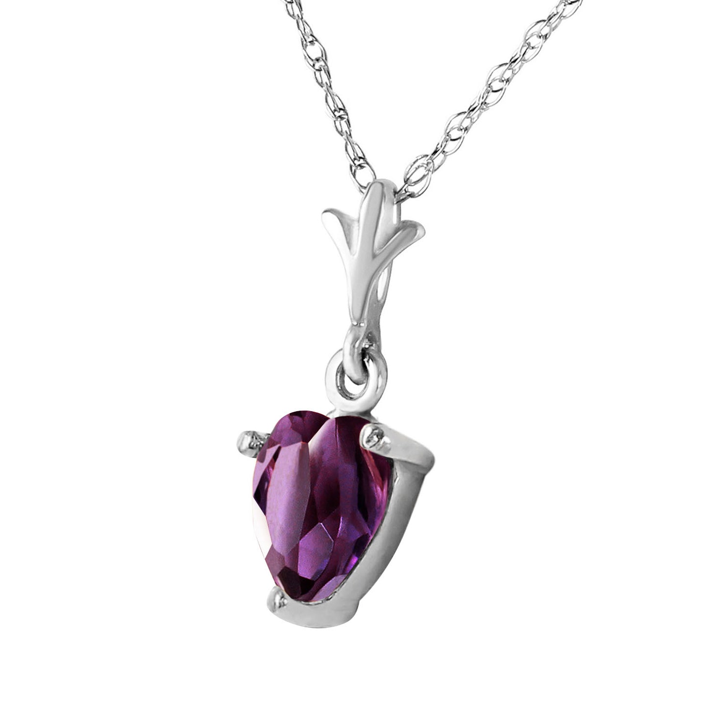 Eternal Love Purple Amethyst Necklace