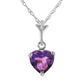 Eternal Love Purple Amethyst Necklace