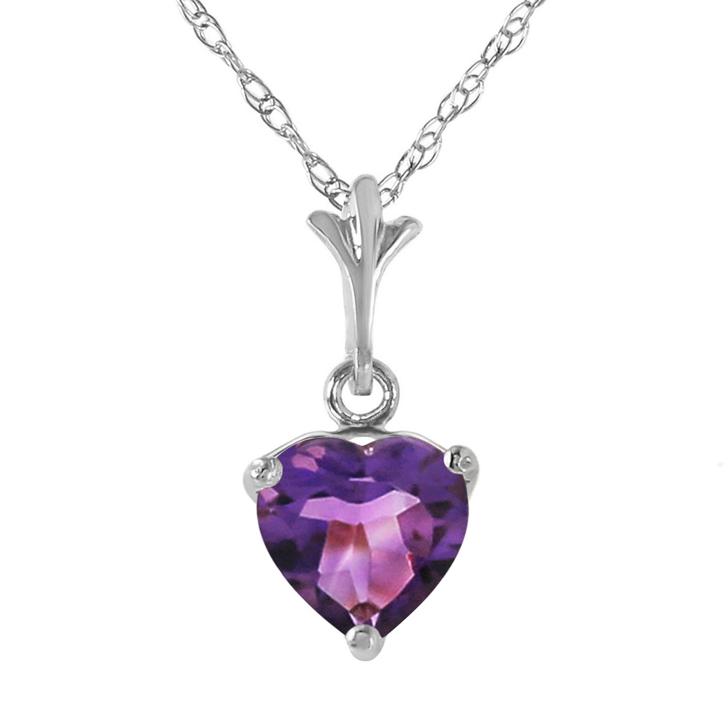 Eternal Love Purple Amethyst Necklace