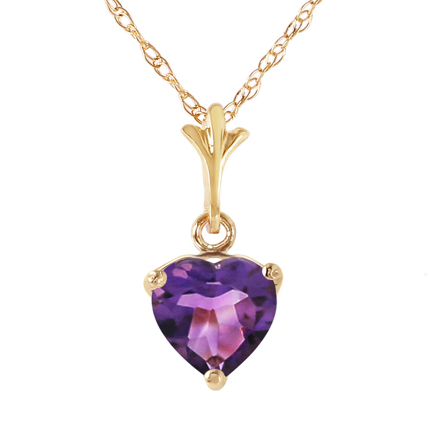Eternal Love Purple Amethyst Necklace