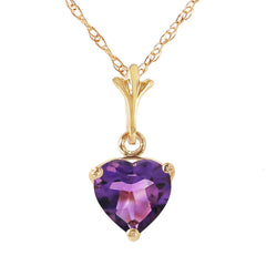 Eternal Love Purple Amethyst Necklace
