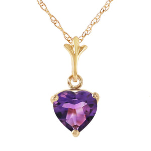 Eternal Love Purple Amethyst Necklace