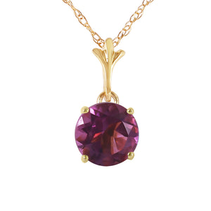 Solo Sphere Amethyst Necklace