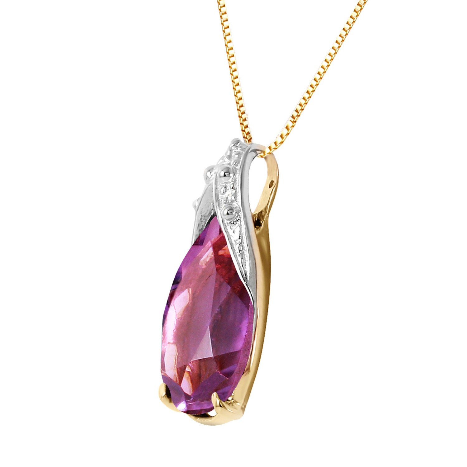 Moonlit Serenity Amethyst Chain