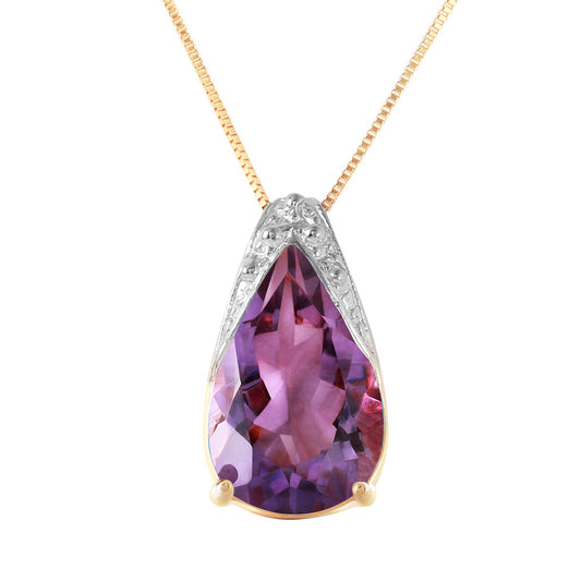 Moonlit Serenity Amethyst Chain