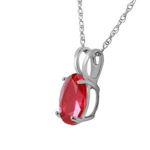 Tranquil Moon Ruby Necklace