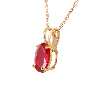 Tranquil Moon Ruby Necklace