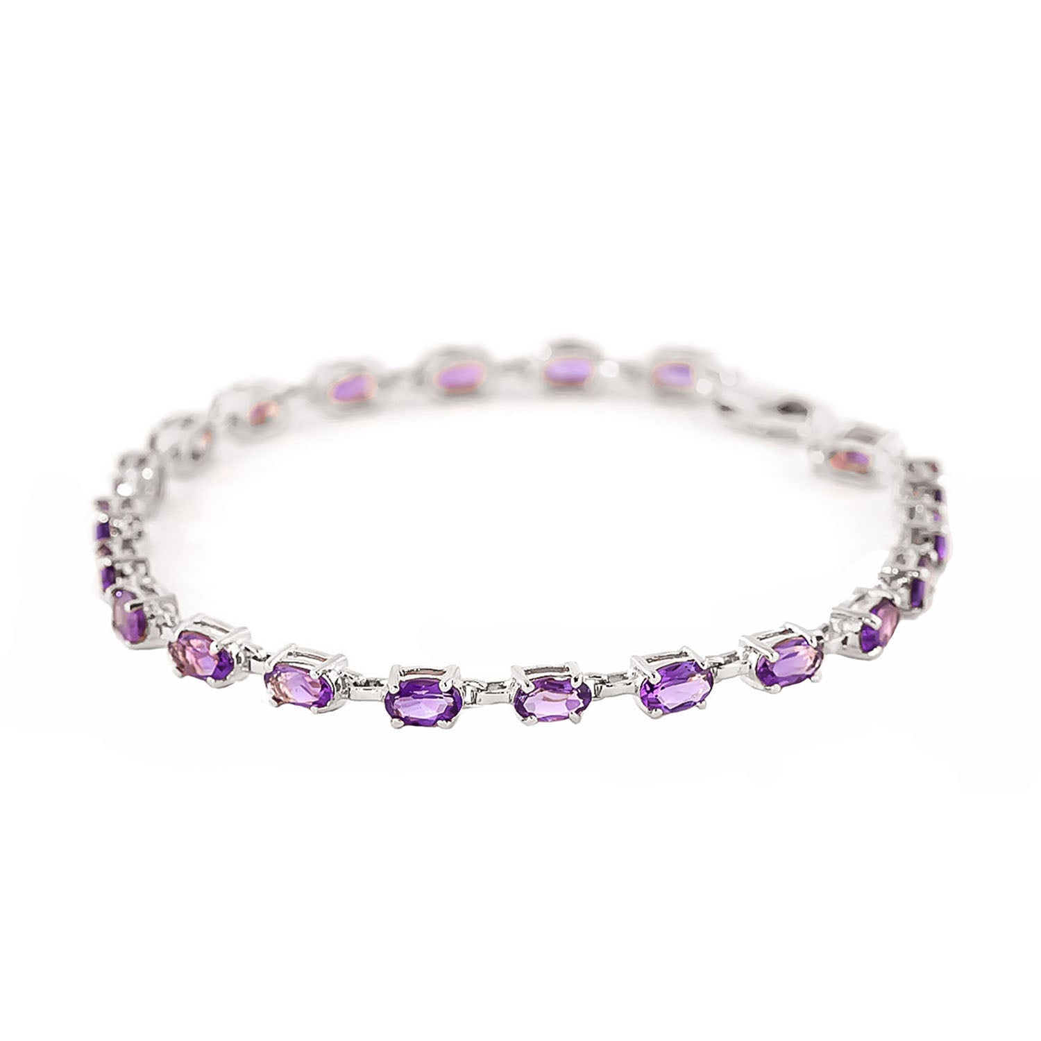 Timeless Essentials Amethyst Tennis Bracelet