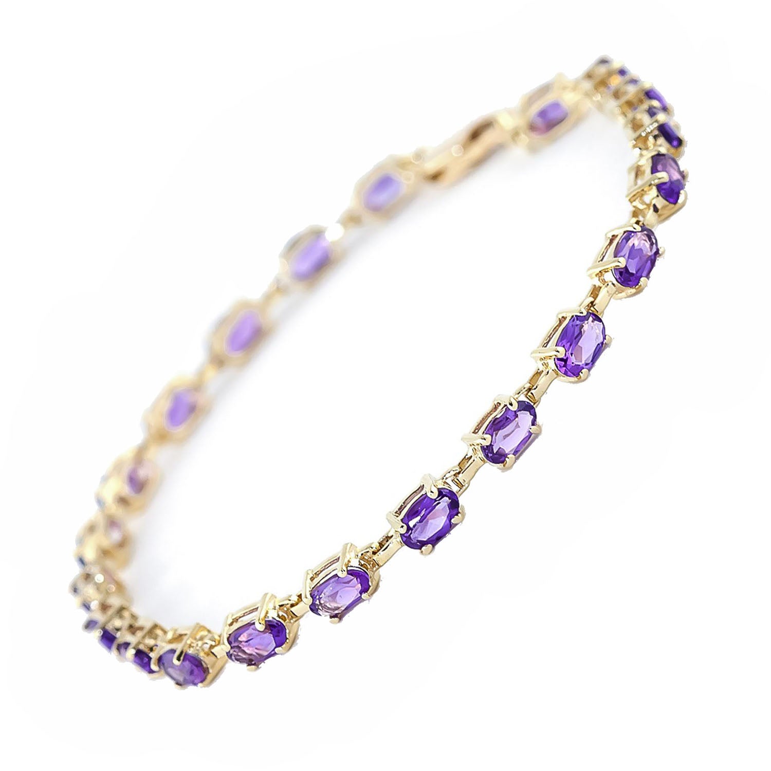 Timeless Essentials Amethyst Tennis Bracelet