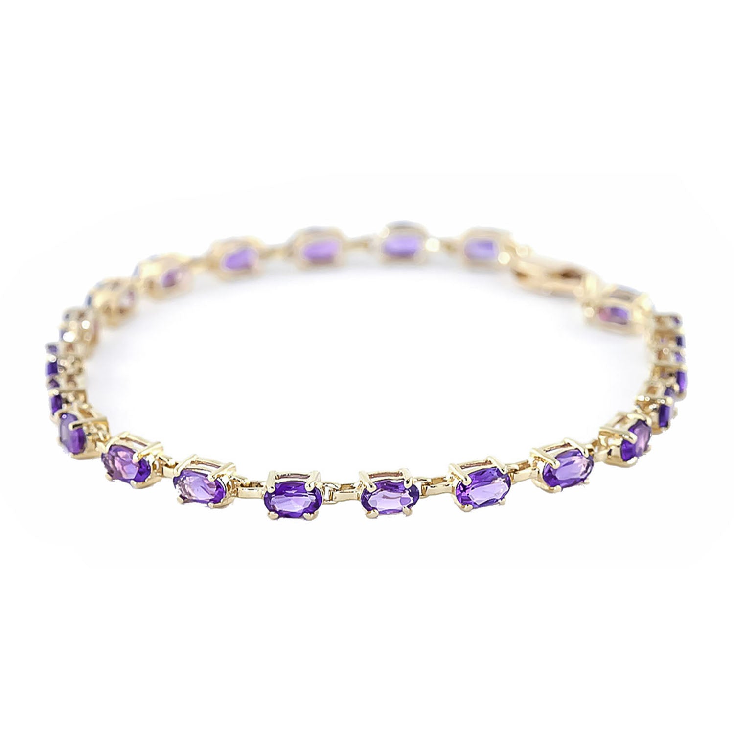 Timeless Essentials Amethyst Tennis Bracelet