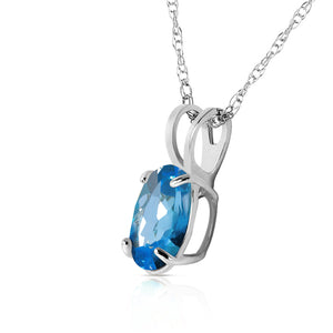 Tranquil Moon Blue Topaz Necklace