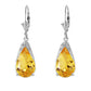 Moonlit Serenity Citrine Earrings