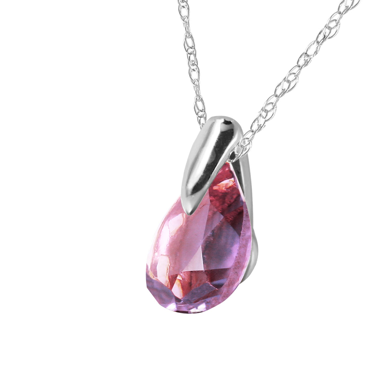Hidden Light Amethyst Necklace