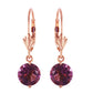 Eternal Gem Amethyst Earrings