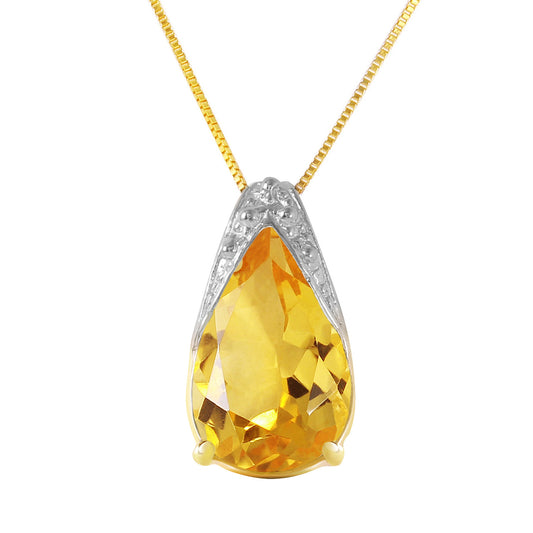 Moonlit Serenity Citrine Chain