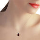 Moonlit Serenity Garnet Chain