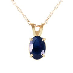 Tranquil Moon Sapphire Necklace
