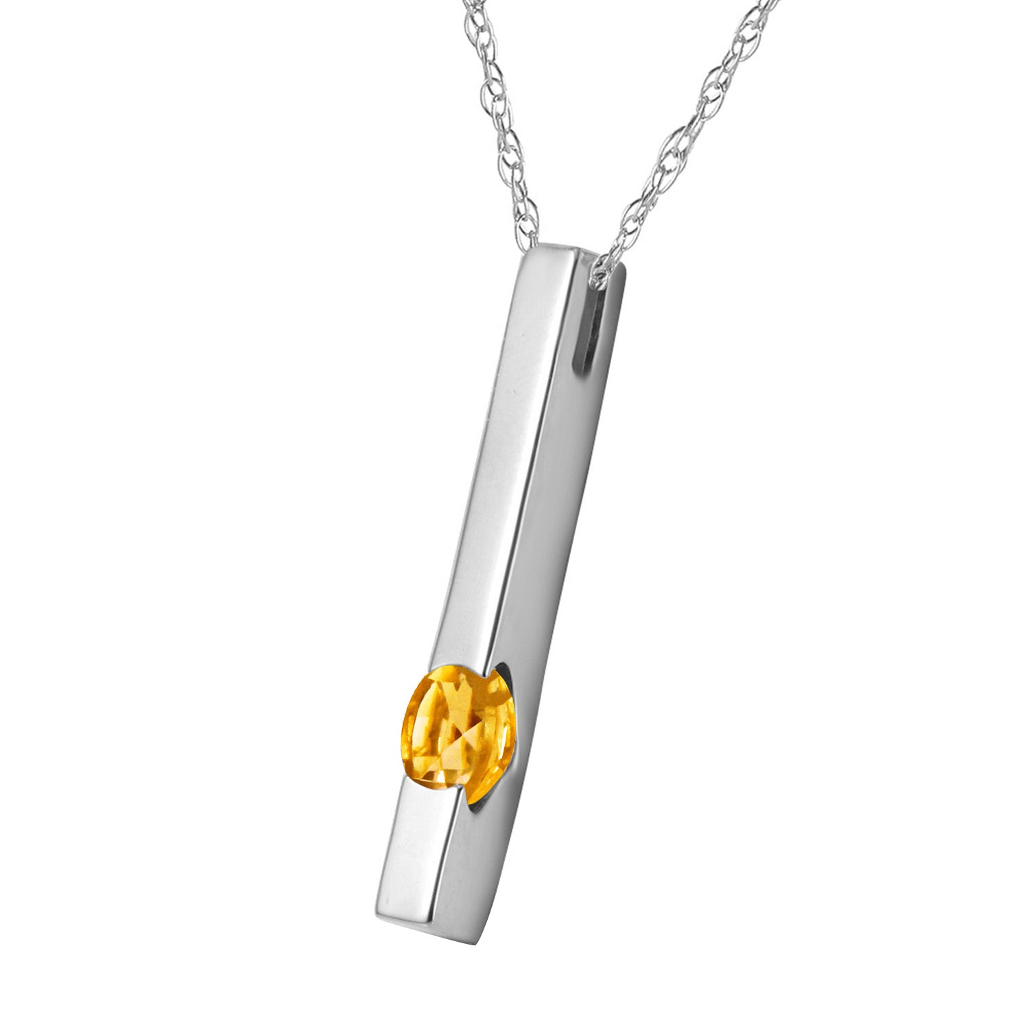 Sunset Glow Citrine Necklace