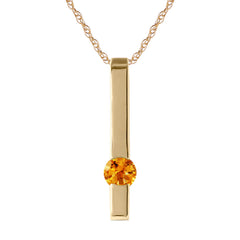 Sunset Glow Citrine Necklace