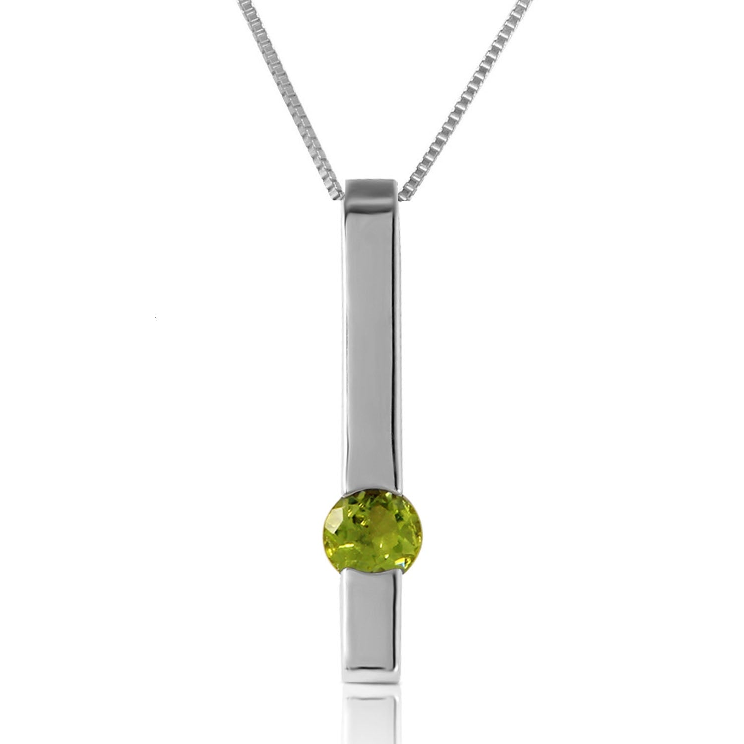 Sunset Glow Peridot Necklace