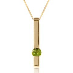 Sunset Glow Peridot Necklace
